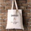 Tote Bag Personnalisable - Champagne Party - 100% Coton Naturel