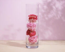 Vase Cylindrique Personnalisable - Je T'aime