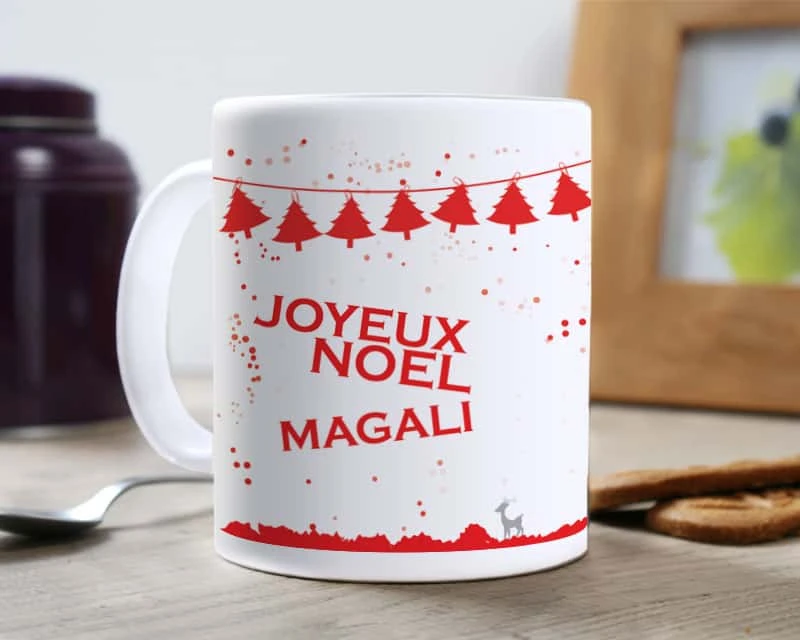 Mug Personnalisé - Noël 1 Mug Personnalisé - Noël