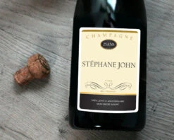 Champagne Anniversaire Classique Personnalisé