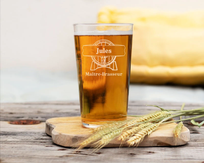 Kit D'initiation Au Brassage De Bière Et Son Verre à Bière Personnalisé 5 Kit D'initiation Au Brassage De Bière Et Son Verre à Bière Personnalisé – Image 5