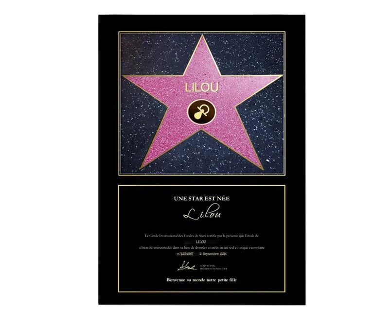 Affiche Une Star Est Née Fille 3 Affiche Une Star Est Née Fille – Image 3