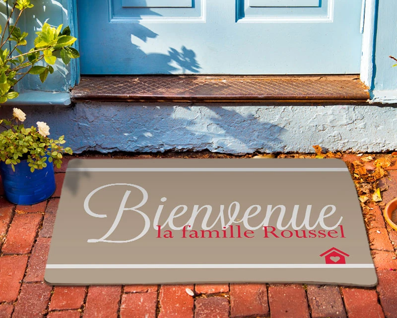 Paillasson Personnalisé - Bienvenue 2 Paillasson Personnalisé - Bienvenue – Image 2