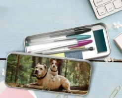 Trousse En Métal Personnalisée Photo