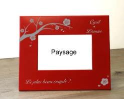 Cadre Métal Rouge Un Air De Printemps