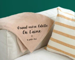 Maxi Plaid Doux Personnalisable - Grand-mère -Cadeaux 087311783a65db9b61f37e3920f5107d5db16f24ccfef2aec719af9be53e2384