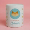 Tirelire Personnalisable - Petit Renard
