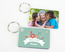Porte-clé Photo - Meilleure Mamie
