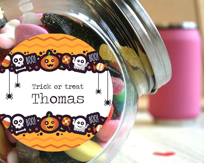 Bonbonnière Personnalisable - Halloween 1 Bonbonnière Personnalisable - Halloween