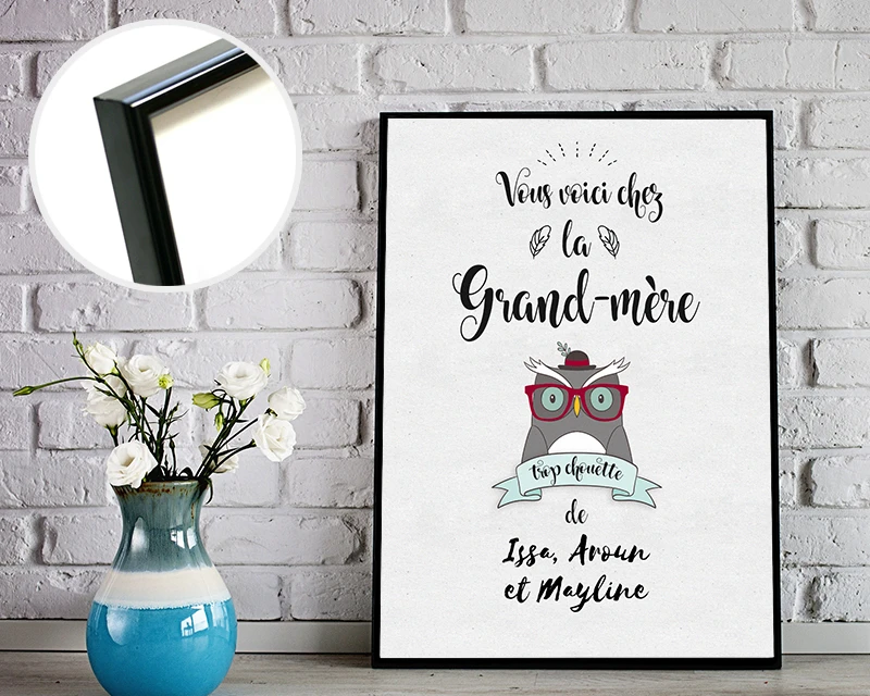 Affiche Grand-mère Trop Chouette 2 Affiche Grand-mère Trop Chouette – Image 2