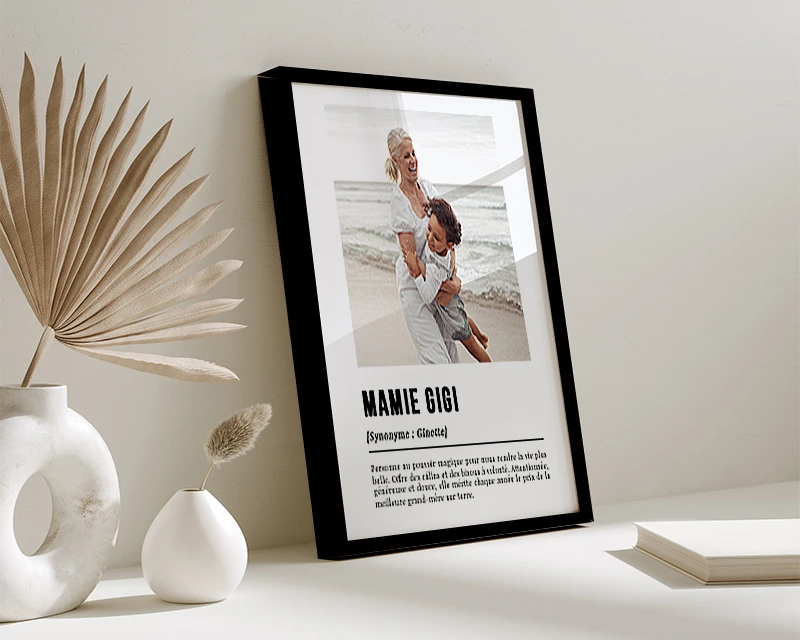 Affiche Définition Avec Photo - Mamie 2 Affiche Définition Avec Photo - Mamie – Image 2
