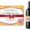 Bouteilles De Vins Personnalisées Noël