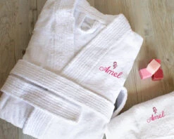 Peignoir Brodé Femme