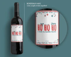 Bouteilles De Vin De Bordeaux Ă Personnaliser - Collection Hohoho !