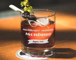 Verre à Apéritif Personnalisable Et Son Porto - Meilleure Mamie
