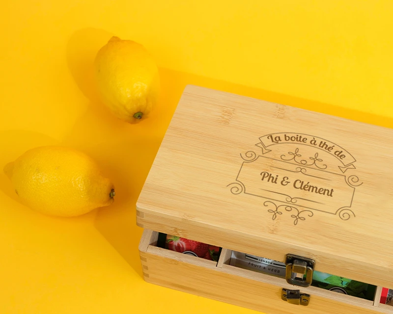 Boîte à Thé Couple 1 Boîte à Thé Couple