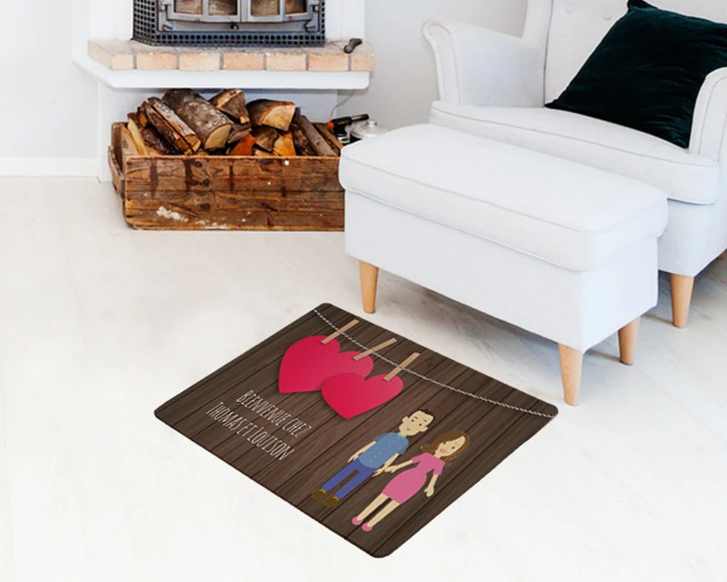 Paillasson Personnalisé - Couple Family Circus 3 Paillasson Personnalisé - Couple Family Circus – Image 3