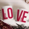 Lot De 2 Mugs Personnalisés - Love
