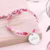 Bracelet Enfant Personnalisable - Bleu Ou Rose
