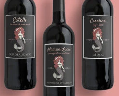Bouteilles De Vins De Bordeaux - Sirène 5 Bouteilles De Vins De Bordeaux - Sirène -Cadeaux 29573db5b00e0cf4fb7d70723376db03c8e8002216d5d4f2a246705bc3ea21564