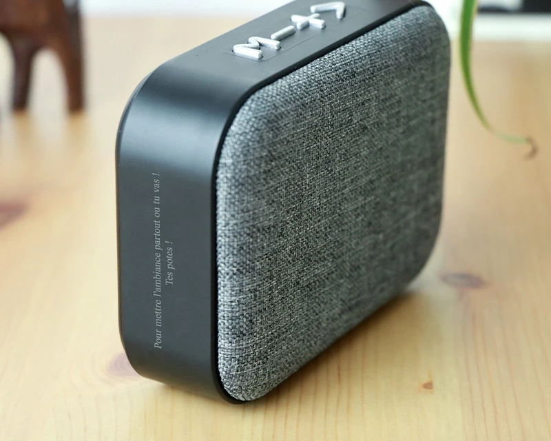 Enceinte Portable Bluetooth - Message Personnalisé 2 Enceinte Portable Bluetooth - Message Personnalisé – Image 2