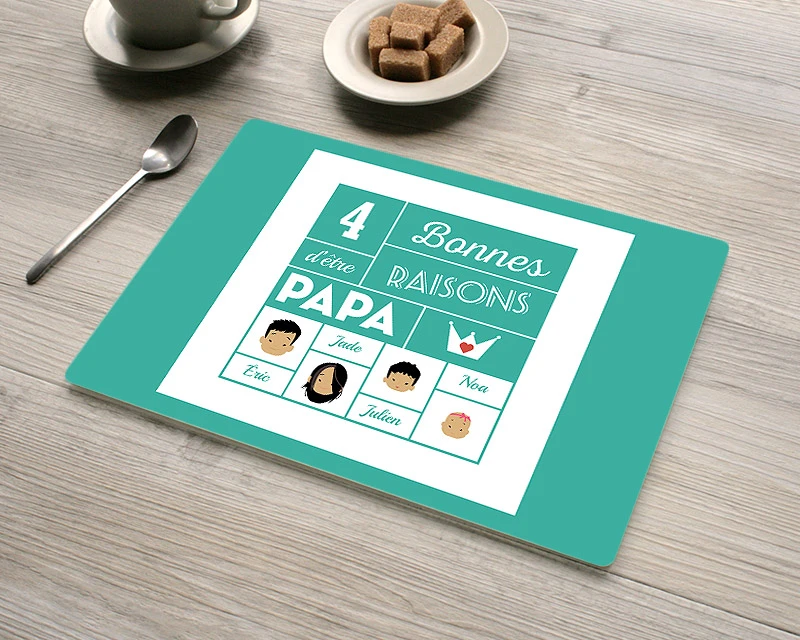 Planche à Découper Les Bonnes Raisons D'être Papa Family Circus 2 Planche à Découper Les Bonnes Raisons D'être Papa Family Circus – Image 2