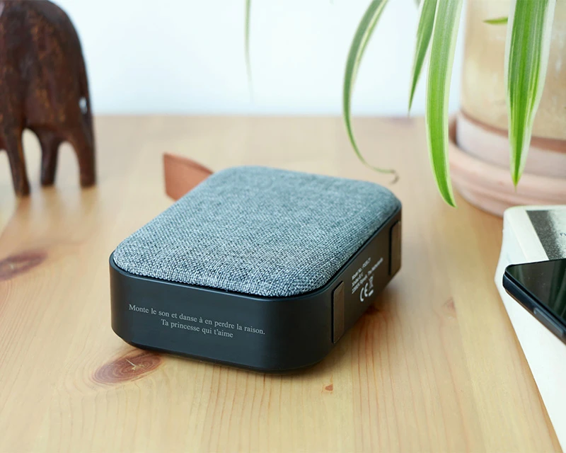 Enceinte Portable Bluetooth - Message Personnalisé 4 Enceinte Portable Bluetooth - Message Personnalisé – Image 4