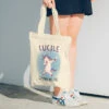 Tote Bag Personnalisable - Licorne Diplômée -100% Coton Naturel
