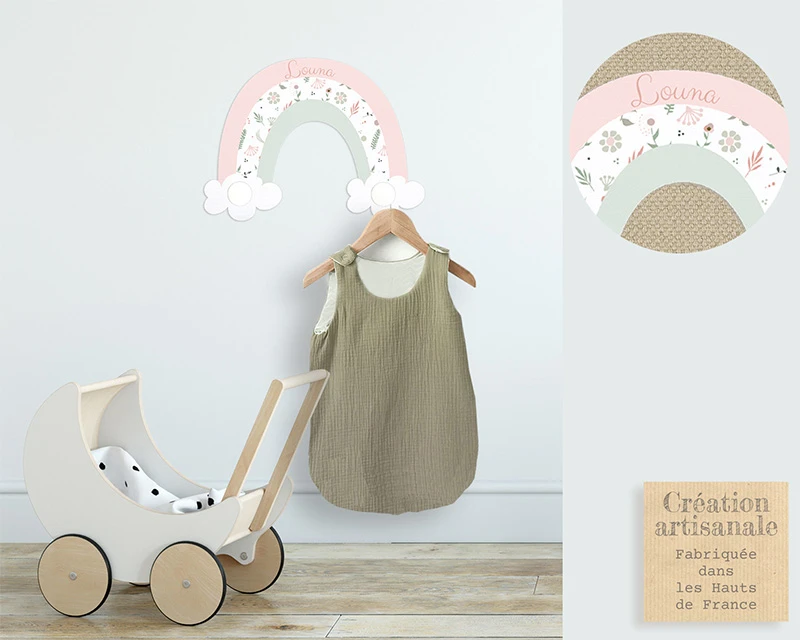 Portemanteau Enfant - Arc-en-ciel 2 Portemanteau Enfant - Arc-en-ciel – Image 2