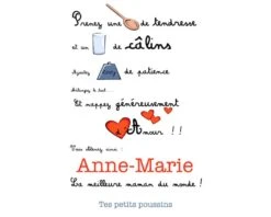 Tablier Poème Pour Maman