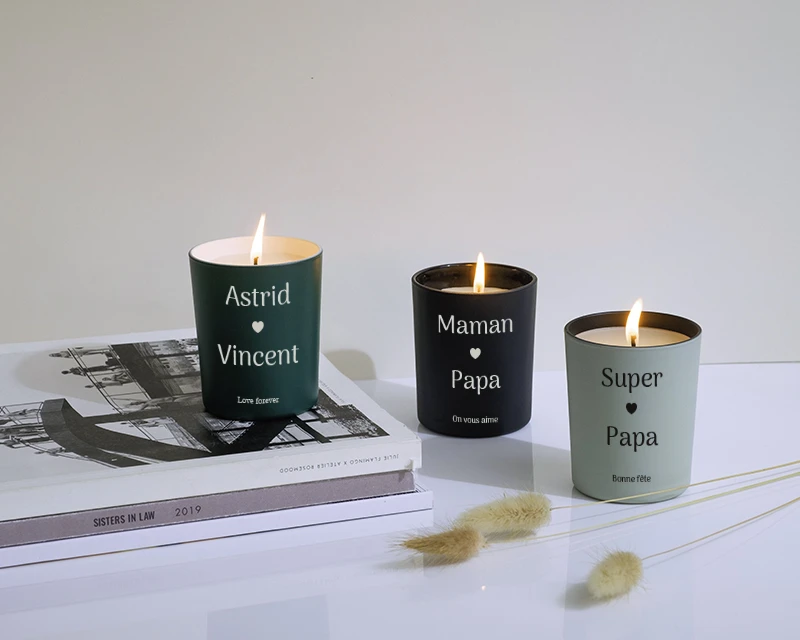 Bougie Personnalisable Et Parfumée - Tendresse 4 Bougie Personnalisable Et Parfumée - Tendresse – Image 4