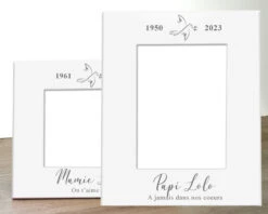 Cadre Photo En Métal Blanc - Deuil 5 Cadre Photo En Métal Blanc - Deuil -Cadeaux 39fa3cb0a69e77786dafb8b605d4038d638176da11742515c5bdd2523b3037635