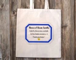 Tote Bag Personnalisé - Merci Maîtresse, Maître Et ATSEM