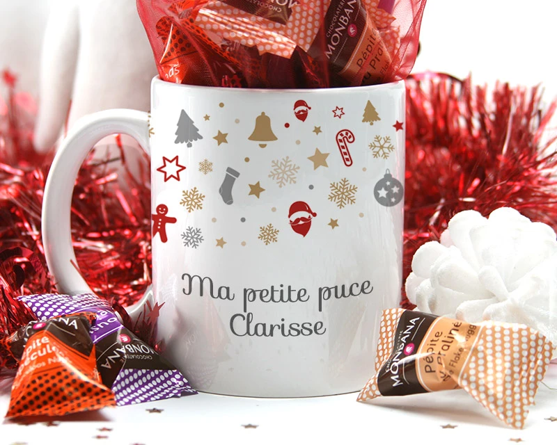 Mug Noël Et Ses Chocolats Monbana 1 Mug Noël Et Ses Chocolats Monbana