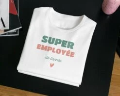 T-shirt Femme Personnalisé - Super Employée 6 T-shirt Femme Personnalisé - Super Employée -Cadeaux 3e121d1b568015e42535767495212a5a92aa4c542ecec40c64d950d396e139339
