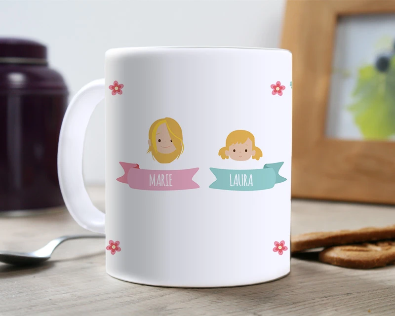Mug Personnalisé - Les Bonnes Raisons D'être Une Maman - Family Circus 4 Mug Personnalisé - Les Bonnes Raisons D'être Une Maman - Family Circus – Image 4