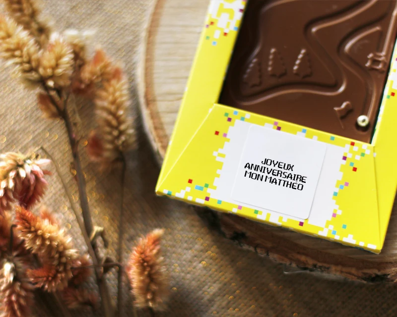Tablette De Chocolat Personnalisée En Forme De Labyrinthe 2 Tablette De Chocolat Personnalisée En Forme De Labyrinthe – Image 2