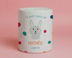 Tirelire Personnalisable - Collection Animaux -Cadeaux 40b1842e6e985f940890114bb9a2b9036f148318ae44d211e5bdcb7eca9a22446