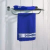 Serviette Bleue Personnalisable - Marinière