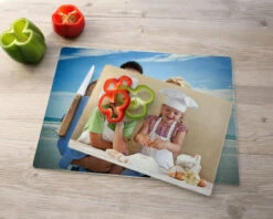 Planche à Découper En Verre Photo -Cadeaux 4335a57deee4168fb6eab804f89cc8f65f0bec2cb7a3947c8ec97e57bf6231834