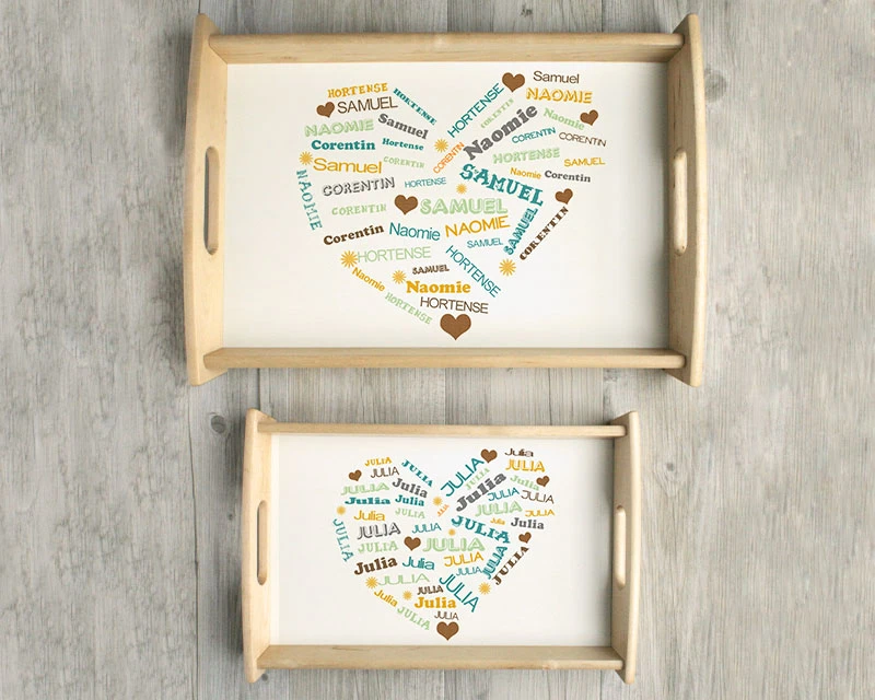 Plateau Coeur Famille 1 Plateau Coeur Famille