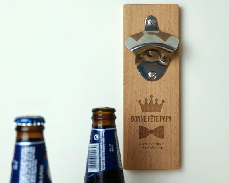 Décapsuleur Mural Personnalisé - Papa Royal 2 Décapsuleur Mural Personnalisé - Papa Royal – Image 2