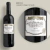 Bouteilles De Vin De Bordeaux Personnalisées