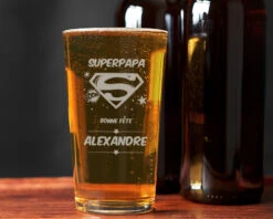 Verre à Bière Personnalisé - Super Papa 5 Verre à Bière Personnalisé - Super Papa -Cadeaux 452c2de3a090a404ab2ea8a01768b65d8f5b440119c25133083007234ca2687