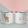 Tasse En émail Personnalisée - Funky Lama