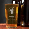 Verre à Bière Personnalisé - Cerf