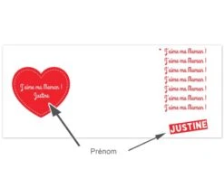 Mug Personnalisé - « J'aime Ma Maman » 5 Mug Personnalisé - « J'aime Ma Maman » -Cadeaux 49550e1326669b86ceb94d93b5184ecb6abfe3da3fe4b656175d545c067428299