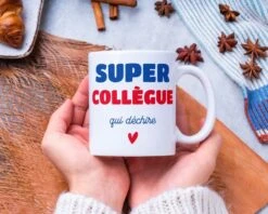 Mug Personnalisé - Super Collègue