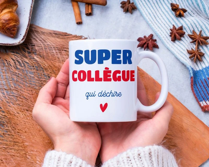 Mug Personnalisé - Super Collègue 1 Mug Personnalisé - Super Collègue