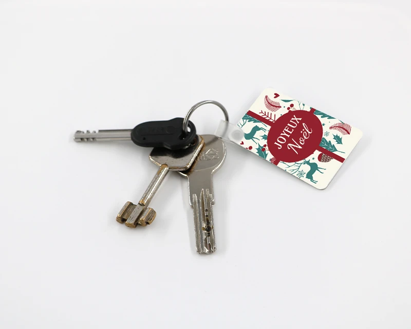 Porte-clés Photo Joyeux Noël 2 Porte-clés Photo Joyeux Noël – Image 2